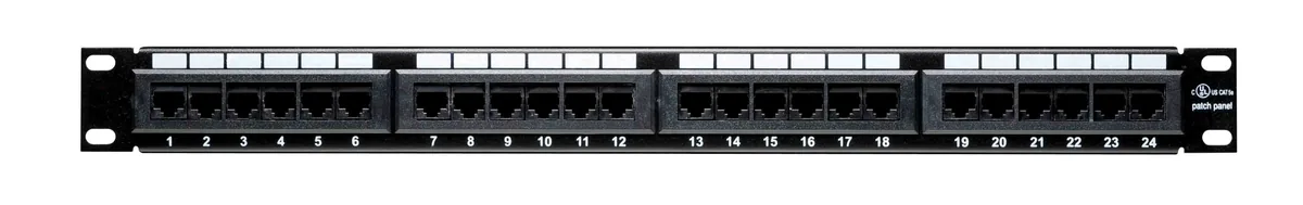 Патч-панель QTECH QPP-24RM-IDC-6UTP