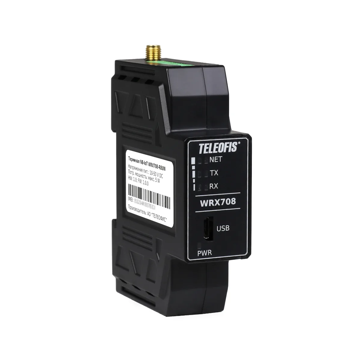 NB-IoT терминал для беспроводной передачи данных TELEOFIS WRX708-R8UN