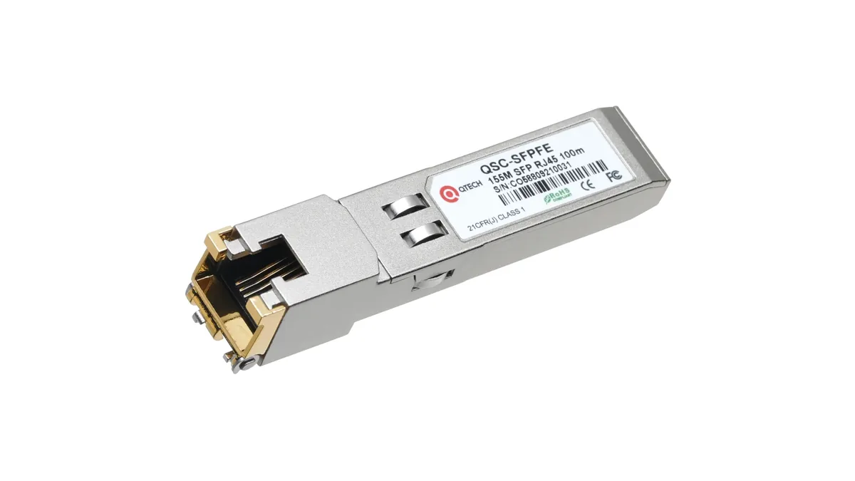 Медный модуль SFP QTECH QSC-SFPFE