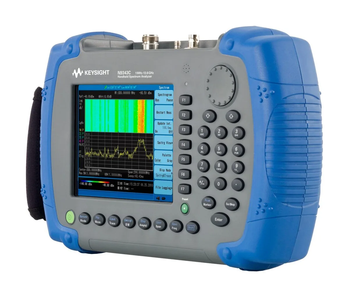 Портативный анализатор спектра Keysight N9343C