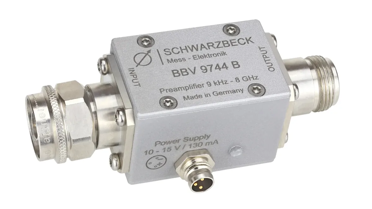 Широкополосный предусилитель Schwarzbeck BBV 9744 B