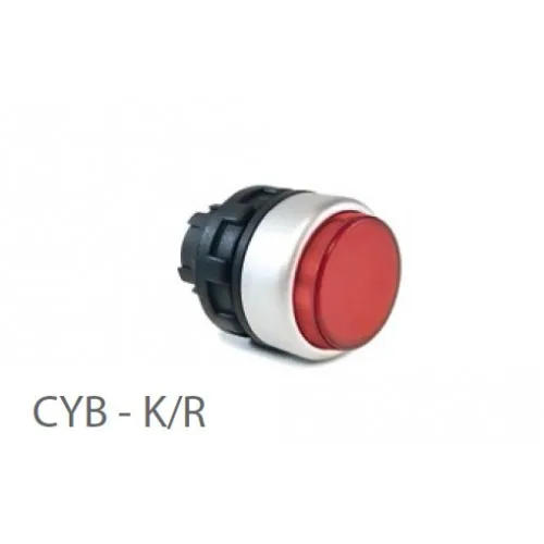 Кнопка управления - выступающая - без фиксации KLEMSAN CYB-K-R 800411