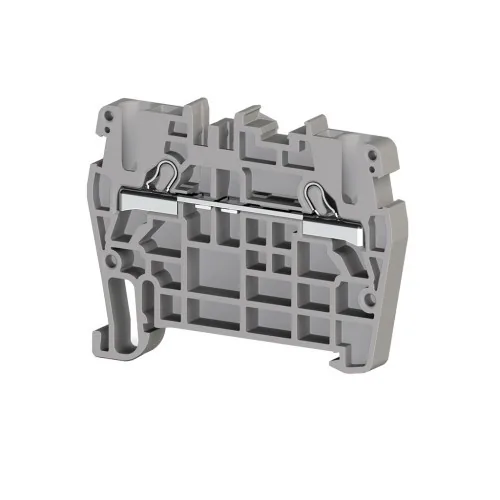 Клеммник пружинный быстрозажимной Push in, 2,5 мм.кв. серый KLEMSAN PYK2,5 307109