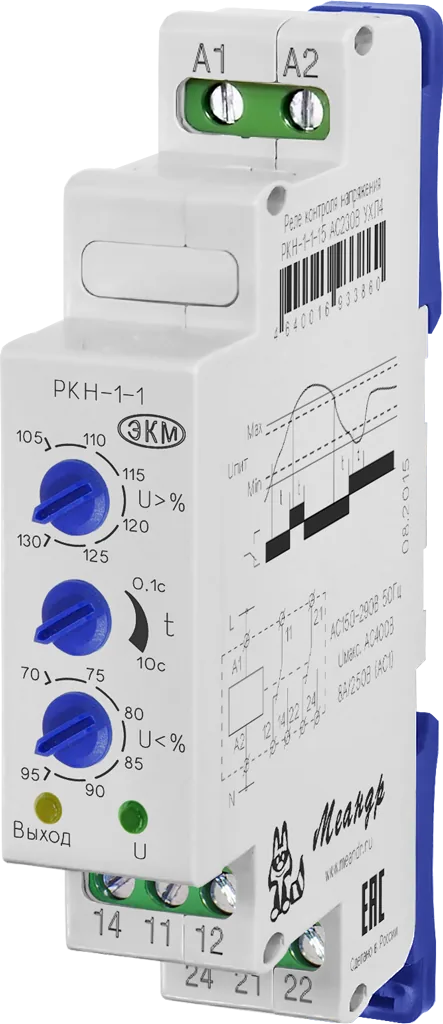 Реле МЕАНДР РКН-1-1-15 АС60В УХЛ4