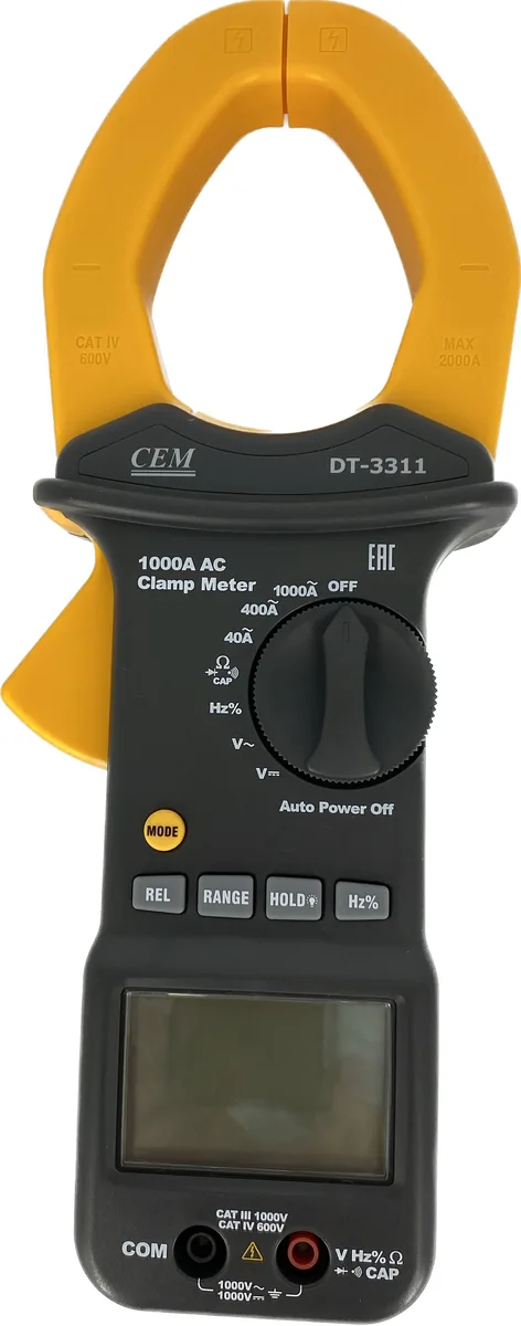 Клещи токовые CEM DT-3311