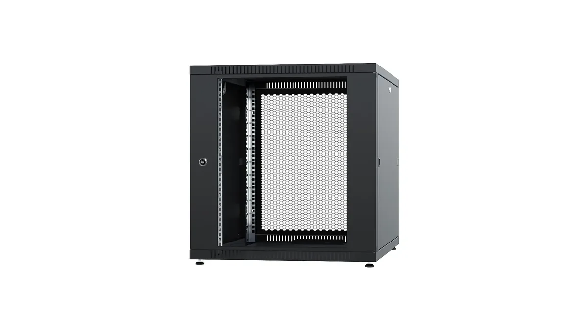 Шкаф разборный напольный QTECH RECQL-6128-G-P-BK