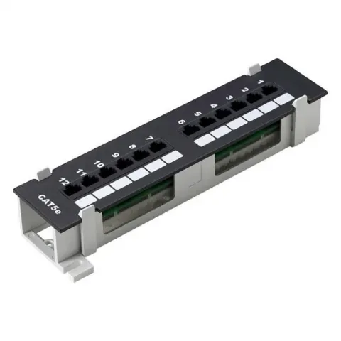Патч-панель настенная QTECH QPP-12WM-5UTP