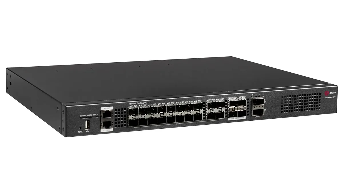 Управляемый стекируемый коммутатор QTECH QSW-6910-26F