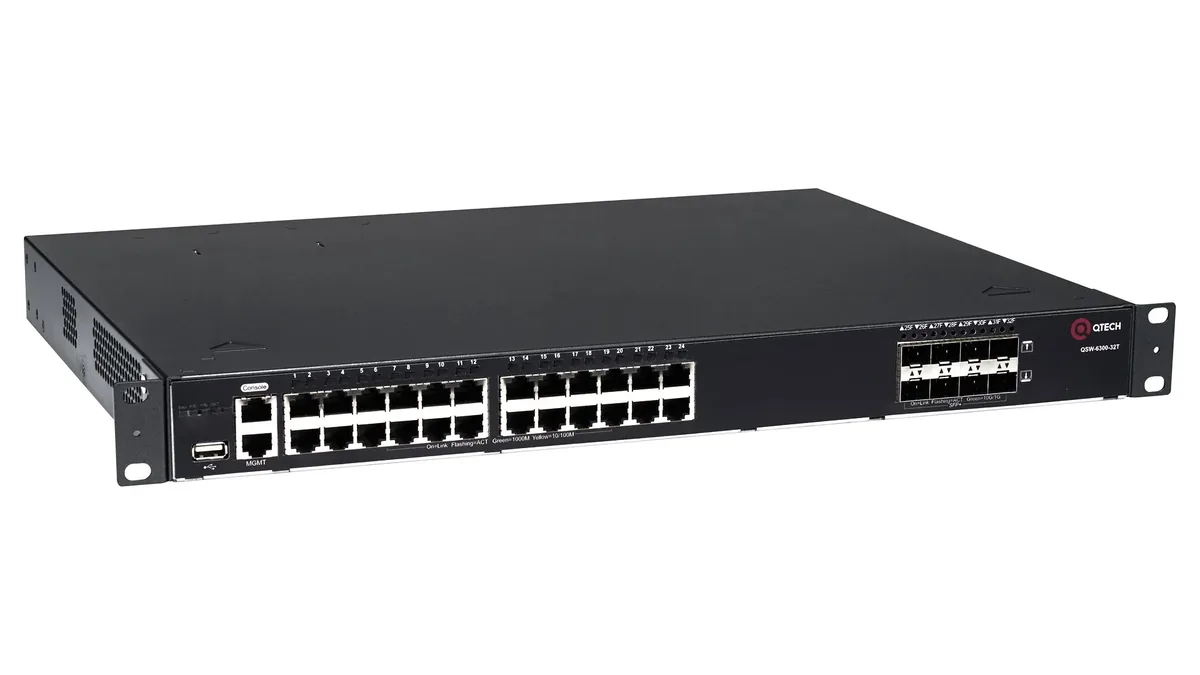 Управляемый стекируемый коммутатор QTECH QSW-6300-32T