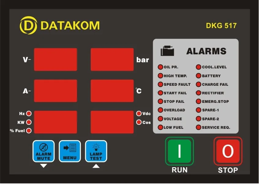 Устройство ручного и дистанционного запуска DATAKOM DKG-517