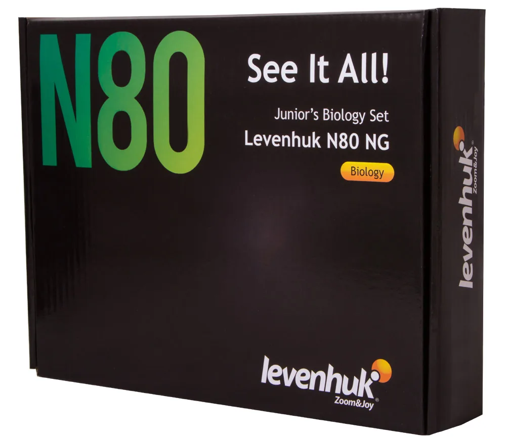 Набор микропрепаратов Levenhuk N80 NG