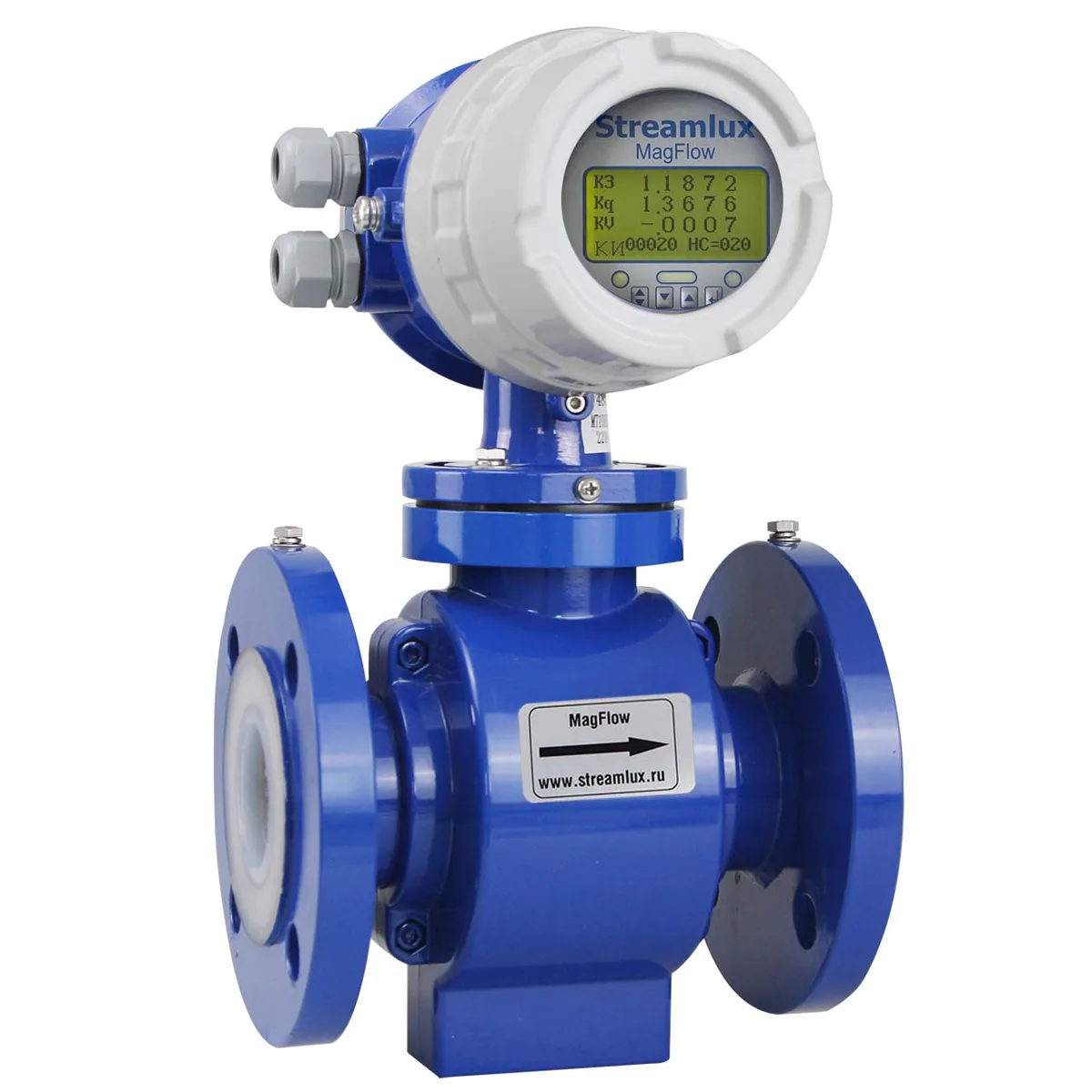 Электромагнитный расходомер STREAMLUX MagFlow 1700 для ЖКХ