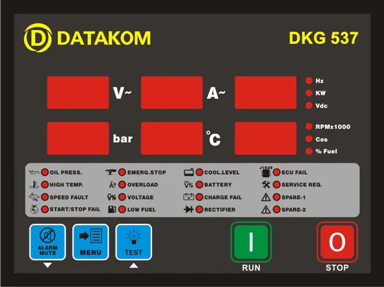 Устройство ручного и дистанционного запуска DATAKOM DKG-537 с J1939