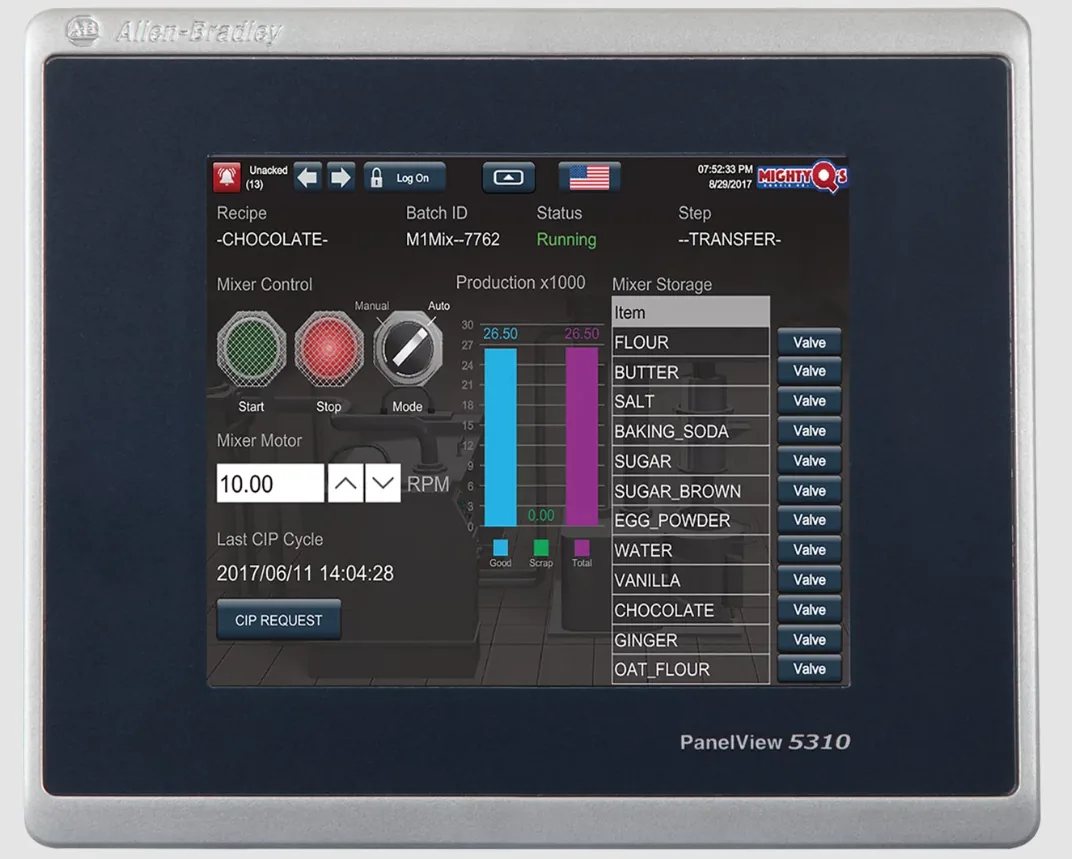 Терминал Allen Bradley PanelView 5000