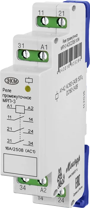 Реле МЕАНДР МРП-3 AC400В УХЛ4