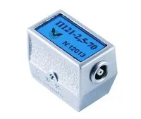 Наклонный совмещенный УЗ преобразователь Техновотум П121-2,5-40