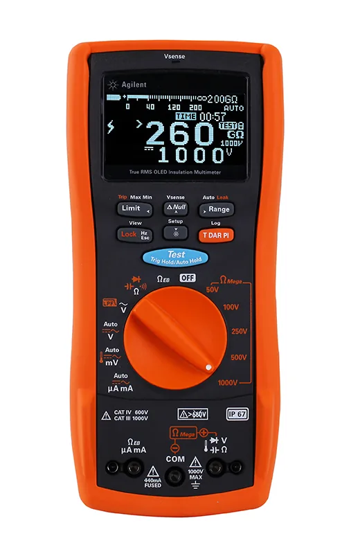 Измеритель сопротивления изоляции Keysight U1453A