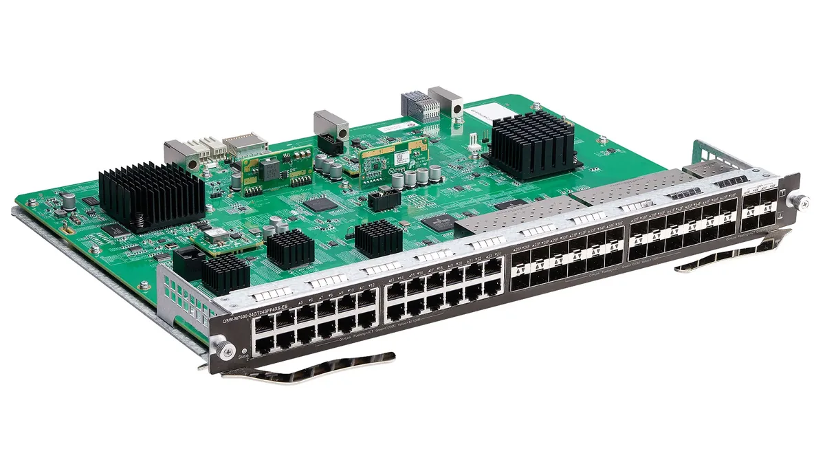Модуль линейных входов QTECH QSW-M7600-24GT24SFP4XS-EB